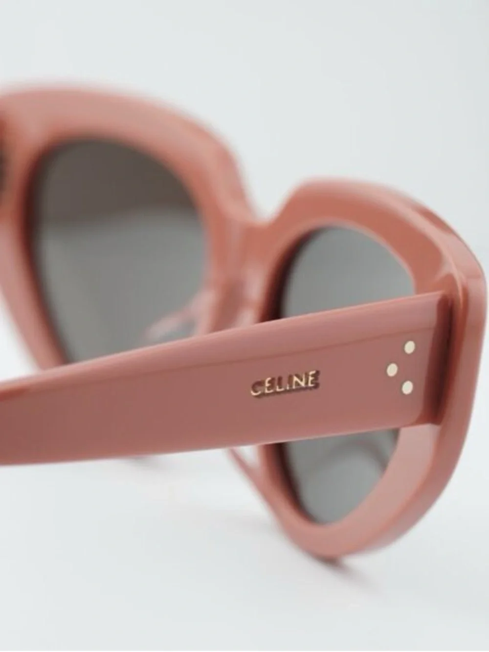 Celine Rose Frame Sunglasses CL40286F